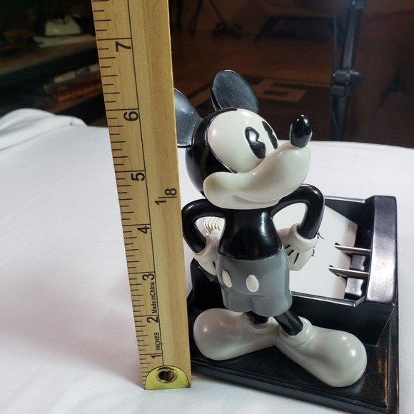 Mickey Mouse Black Gray &White Desk Accessory Phone Number or Password Filer - Picture 9 of 10